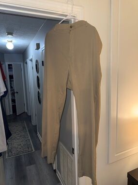Men's Dress Pants in Tan - Classic Straight Fit